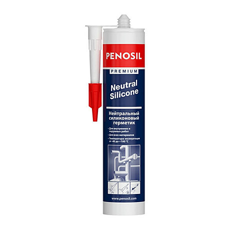 Герметик Penosil Premium Neutral Silicone, прозрачный (280 мл)